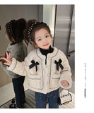 Kid Baby Girl Treasure Jacket Thickened Late Autumn Coats