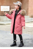 5-14T Kid Girls Cotton-padded Thickened Down Coats