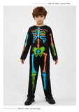 Halloween Costumes Boys Colored Skulls Skeleton Onesies Themed Party Campus