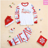 Family Matching Christmas Parent-child Autumn Long-sleeved Loungewear Pajamas