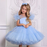 Kid Baby Girl Formal Party Piano Performance Dress