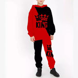Children's Clothing Boys' Autumn Hooded Suit New Versatile and Handsome Two-piece Set