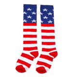 Kid Stars Stripes Long Socks Pentagram Gloves Independence Day