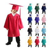 1-8T Kid Baby Boy Girl Doctoral Bachelor Kindergarten Suit