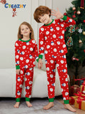Family Matching Christmas Parent-child Long-sleeved Pajamas