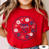 US Independence Day Kid Toddler Boy Girl Celebrating 250th Anniversary T-Shirt