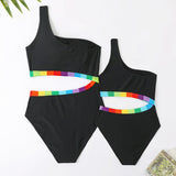 Family Matching Bikini Sexy Swimsuit One-piece Parent-child Bikini