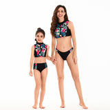 Family Matching Parent-child Swimsuit Split Bikini Beach Pants Swimwear