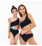 Family Matching Bikini Sexy Swimsuit One-piece Parent-child Bikini
