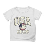 Kid Boy Girl USA Independence Day 250th Anniversary Fashion Summer T-Shirt