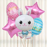 Easter Balloon Bunny Shell Chick Aluminum Festival Party Decoration