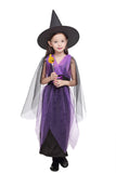 2026 Children's Halloween Costumes European and American Girls Cos Cosplay Witch Show