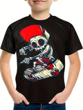1-12T Kid Baby Boy 3D Printed Casual Short-sleeved T-shirt