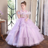 Girls Dress High-end Children's Princess Dress Flower Girl Little Girl Host Piano Performance