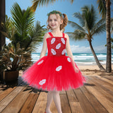 Kid Baby Girl Hawaiian Dance Costume Performance Dresses