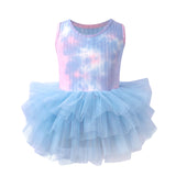 1-5Y Kid Baby Girl Ballet Swan Dance Performance Dress