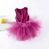 1-5Y Kid Baby Girl Ballet Swan Dance Performance Dress