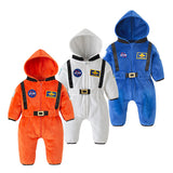 Baby Girl Boy Space Suit Spring Autumn Long-sleeved One-piece Rompers