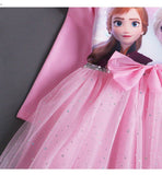 Kid Spring Autumn Long Sleeved Elsa Pengpeng Dresses