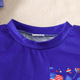 Baby Boy Independence Day Casual Short Sleeve 2 Pcs Set