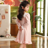 Kid Pure Cotton Foreign Style Loungewear Pajamas