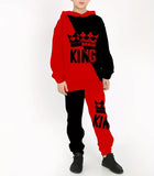 Children's Boys' Autumn Hooded Set New Versatile and Stylish Two-Piece Set