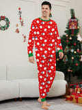 Family Matching Christmas Parent-child Long-sleeved Pajamas