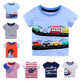 Kid Baby Boy Summer Knitted Bottoming T-Shirts