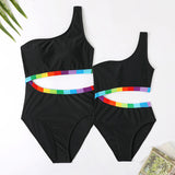 Family Matching Bikini Sexy Swimsuit One-piece Parent-child Bikini