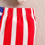Baby Girls  Independence Day Embroidered Bell 2 Pcs Set