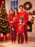 Family Matching Parent-child Christmas New Year Pajamas Loungewear