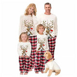 Family Matching Christmas Parent-child Autumn Long-sleeved Loungewear Pajamas