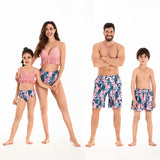 Parent-child Swimsuit Family Wear New Bikini Beach Pants Elastic Waist Swimsuit