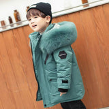 Children's Cotton-padded Jacket Down Cotton Blazer Pie Overcome Jacket Children's Cotton-padded Jacket