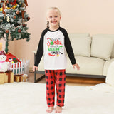 Family Matching Parent-child Christmas Loungewear Plaid Pajamas