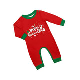 Family Matching Christmas Cane Deer Fashion Parent-child Pajamas