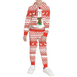 Children's Clothing Boys' Autumn Hooded Suit New Versatile and Handsome Two-piece Set