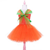 Halloween Children's Costume New Girls Princess Dress Cosplay Pumpkin Masquerade