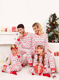 Family Matching Christmas Home Parent-child Printed Pajamas