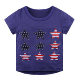 Kid Baby Boy Summer Knitted Bottoming T-Shirts