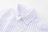1-6Y Kid Baby Boys Striped Suit Autumn British 4 Pcs Set