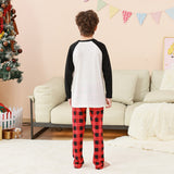 Family Matching Parent-child Christmas Loungewear Plaid Pajamas