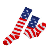 Kid Stars Stripes Long Socks Pentagram Gloves Independence Day