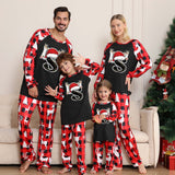 Family Matching Christmas Parent-child  Printed Loungewear Pajamas