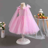 Kid Girls Birthday Violin Piano Host Performance Party Wedding Dress