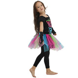 Halloween Skeleton Costume Cosplay Masquerade Children's Show