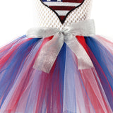American Independence Day Kid Girl American Flag Tutu Dresses