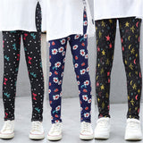 2-12T Kid Girl Korean Thin Milk Shredded Leggings Pants