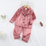 6M-4T Baby Girl Boy Long-sleeved Simulated Silk Loungewear Satin Ice Silk Pajamas