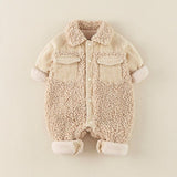Baby One-piece Winter Thick Down Crawling Romper